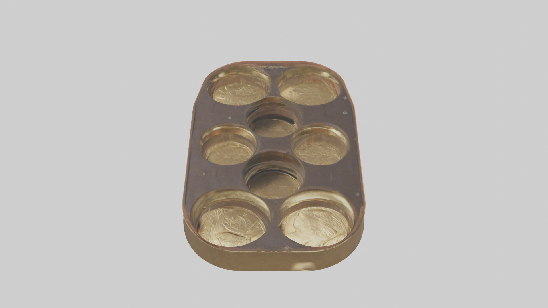 Coin Holder model Low-poly 3D model_26