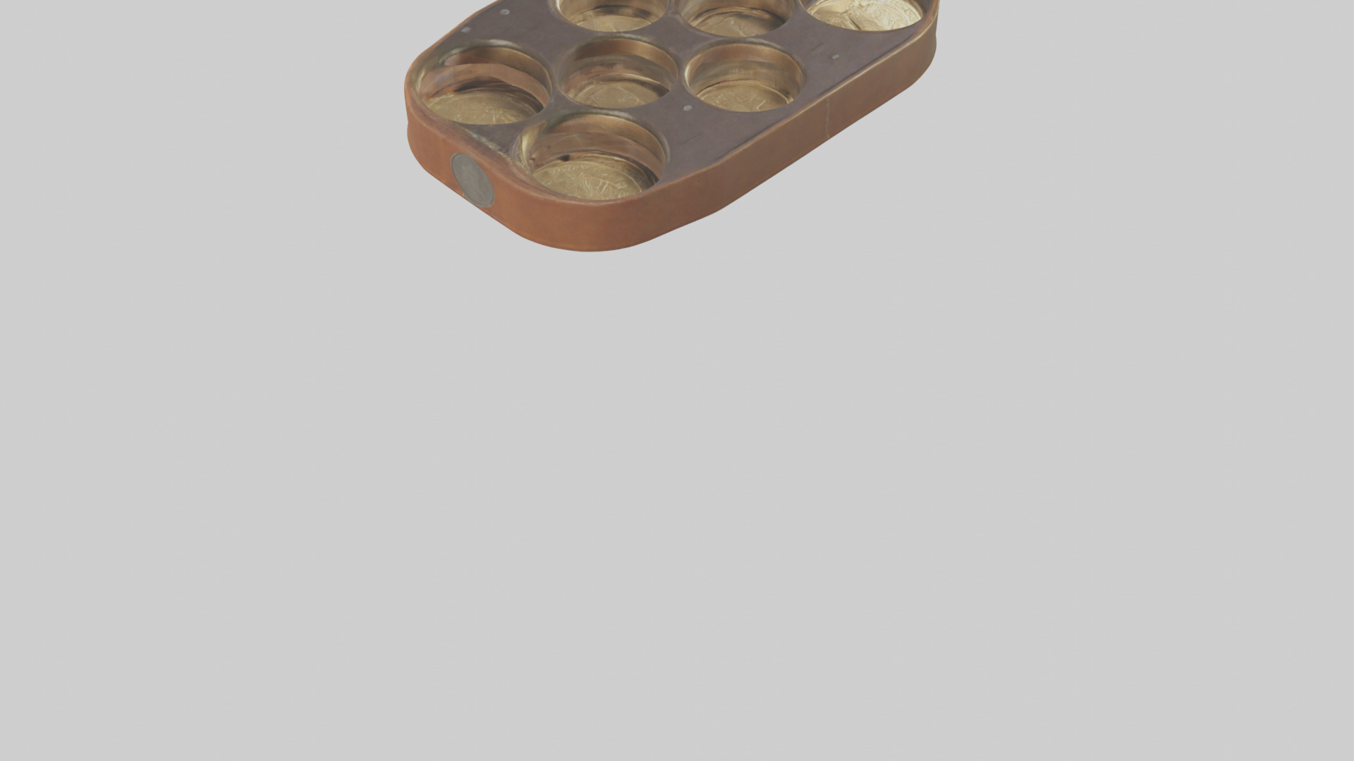 Coin Holder model Low-poly 3D model_4