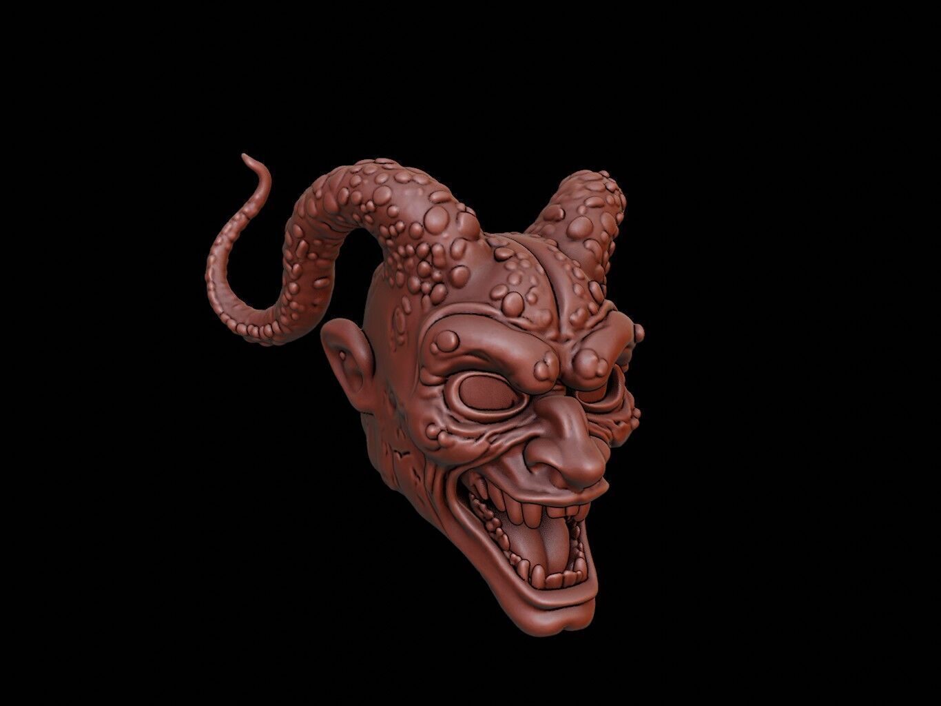 Medusa Mask 3d Printing 3D print model_1