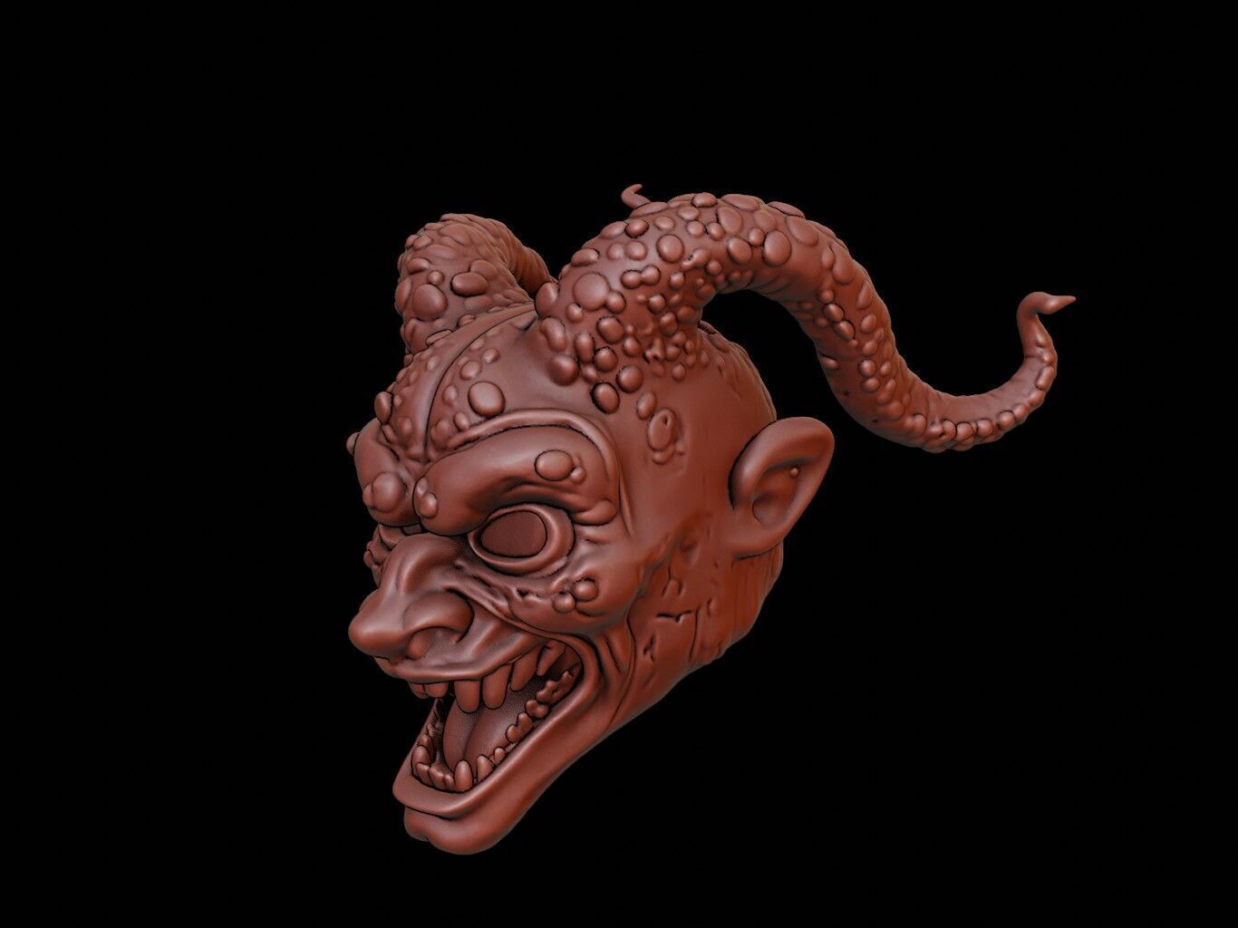 Medusa Mask 3d Printing 3D print model_2