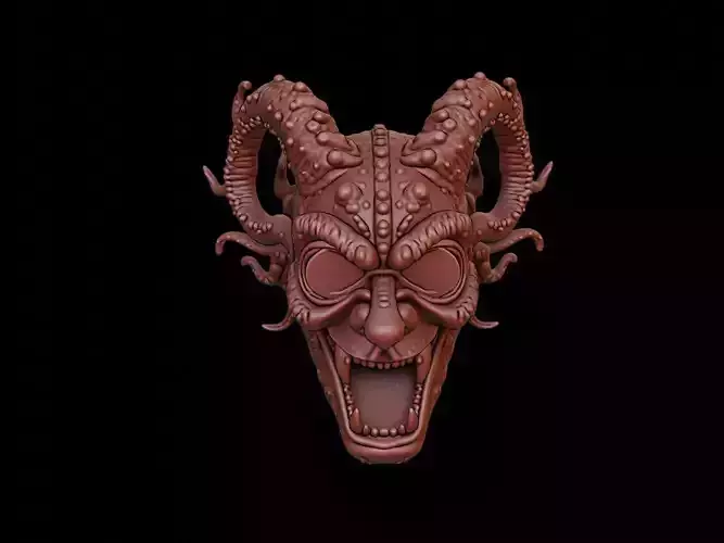 Medusa Mask 3d Printing