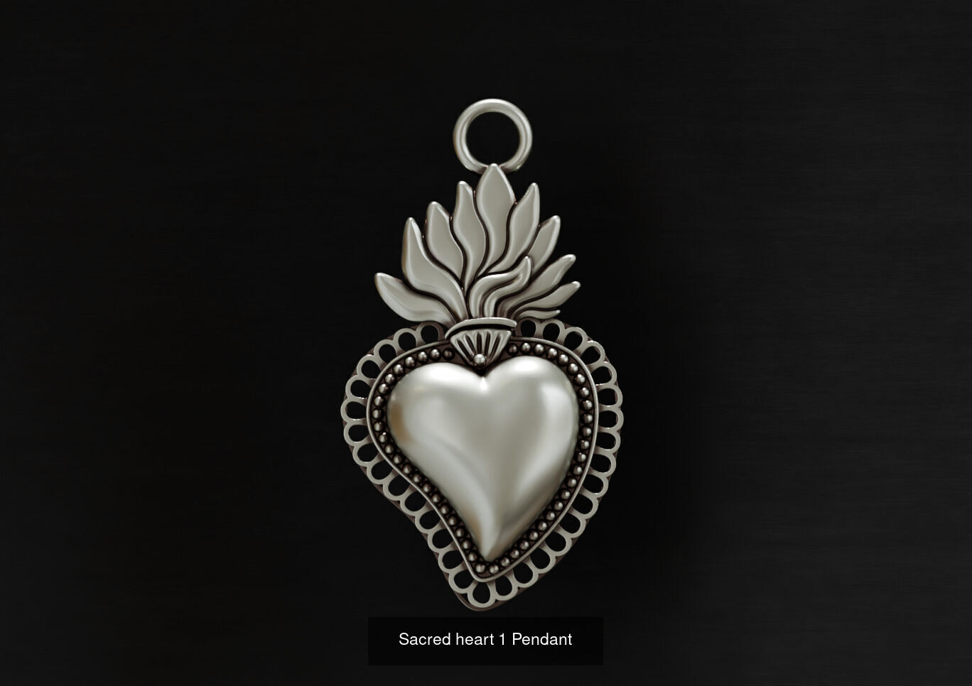 Sacred heart pendant collection _2