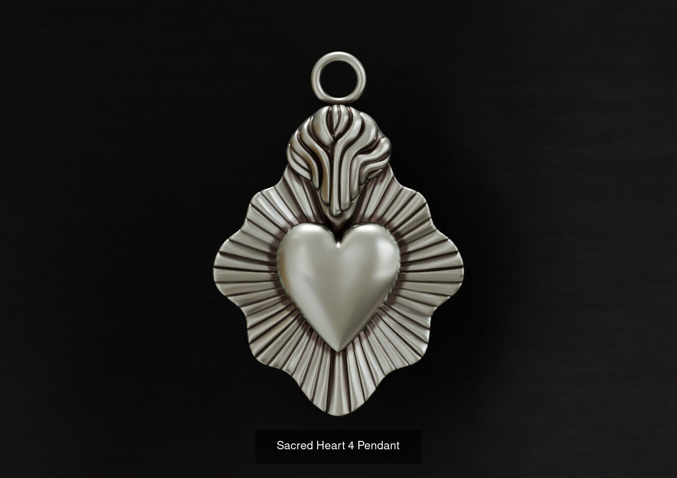 Sacred heart pendant collection _5