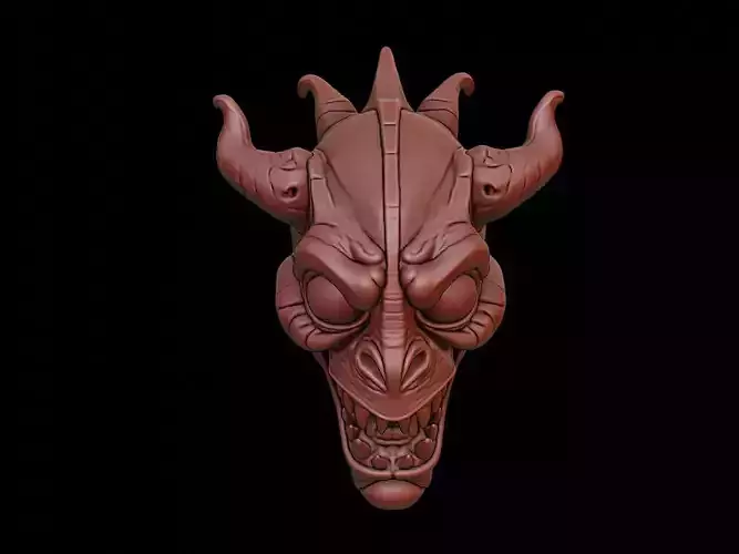 Monstrous Mask 3d Printing 3D print model