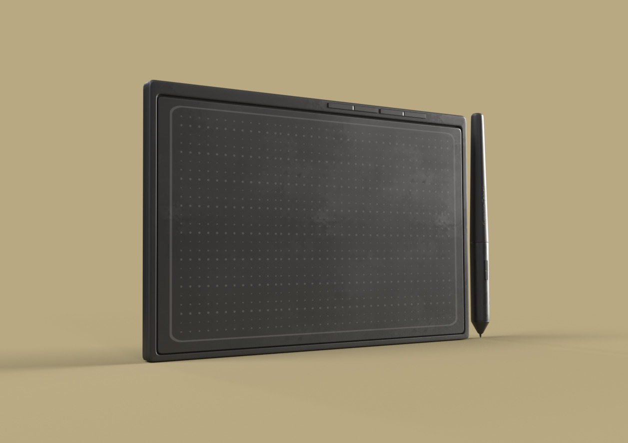 GraphicTablet01 3D model_7