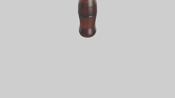 Cola model Low-poly 3D model 4