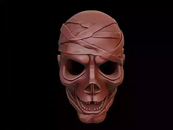 Mummy Mask 3d Printing