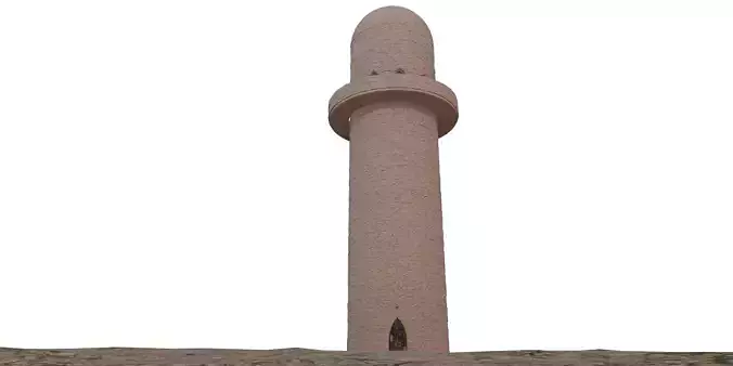 Desert Tower 3D model