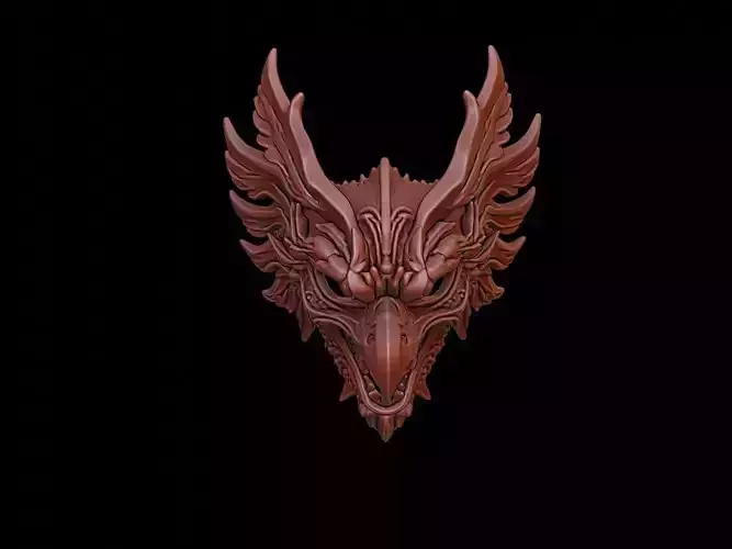 Phoenix Mask 3d Printing