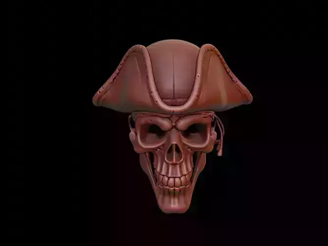 Pirate Mask 3d Printing