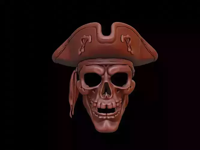 Pirate Mask 3d Printing