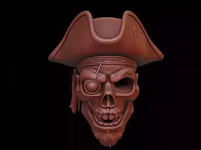 Pirate Mask 3d Printing