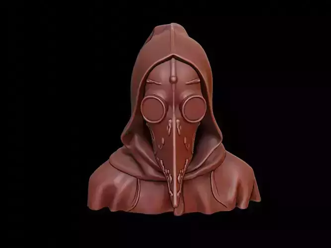 Plague Doctor Mask 3d Printing