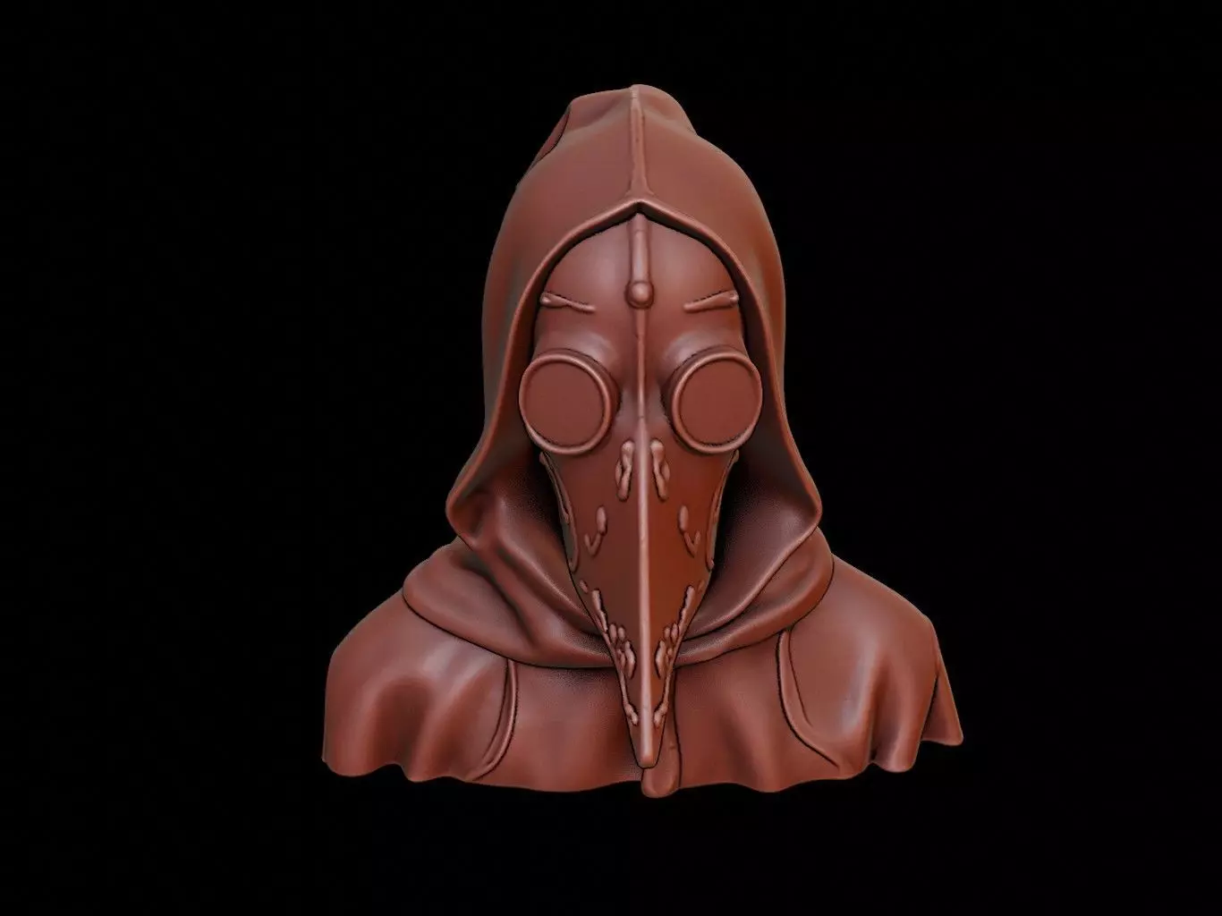 Plague Doctor Mask 3d Printing 3D print model_0