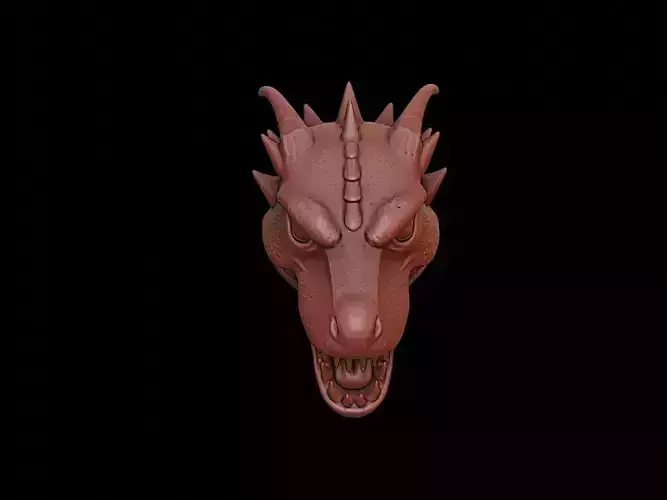 Reptilian Mask 3d Printing 3D print model