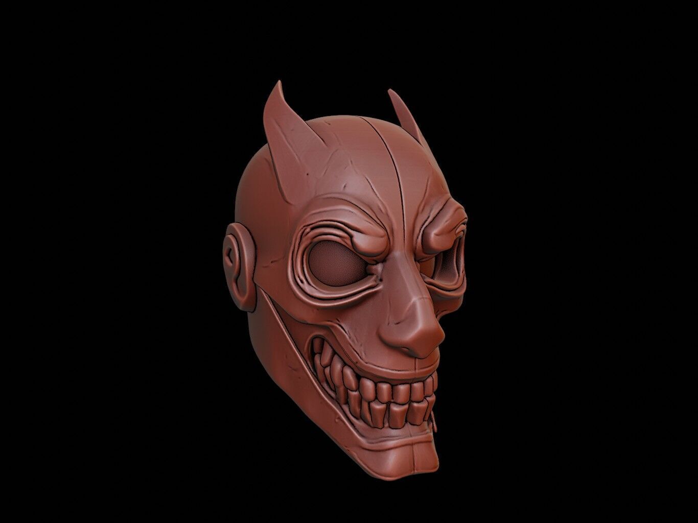 Robot Mask 3d Printing 3D print model_1