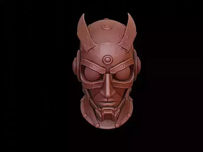 Robot Mask 3d Printing