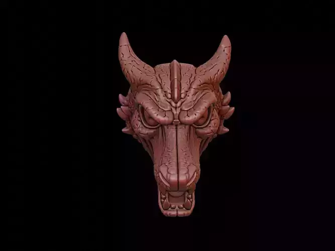 Serpent Mask 3d Printing