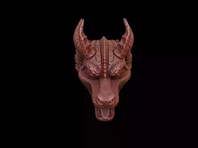 Serpent Mask 3d Printing