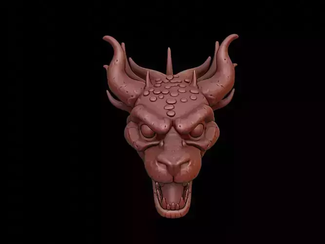 Serpent Mask 3d Printing
