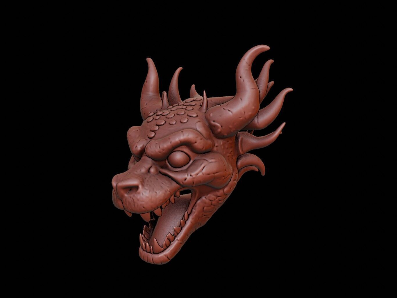 Serpent Mask 3d Printing 3D print model_2