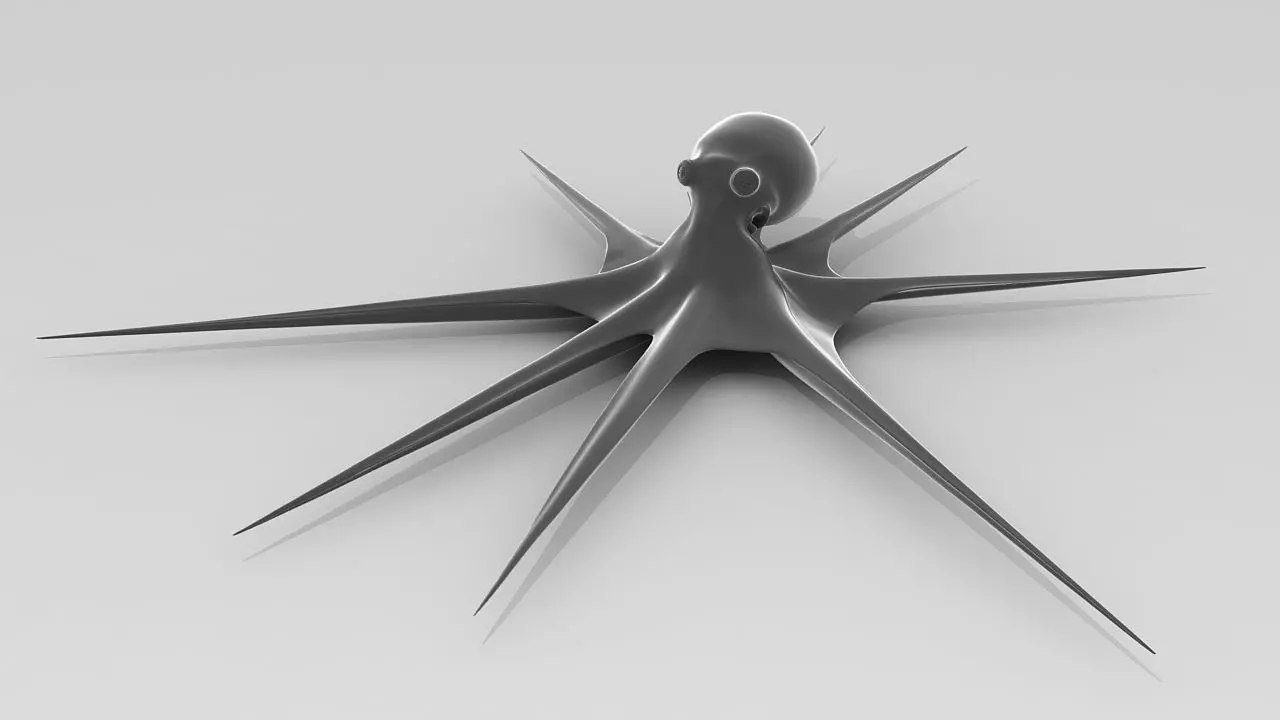 octopus Free 3D model_0
