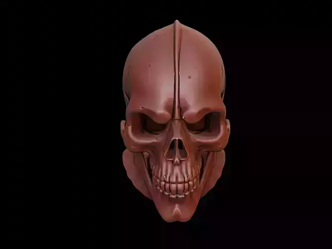Skull Knight Mask 3d Printing
