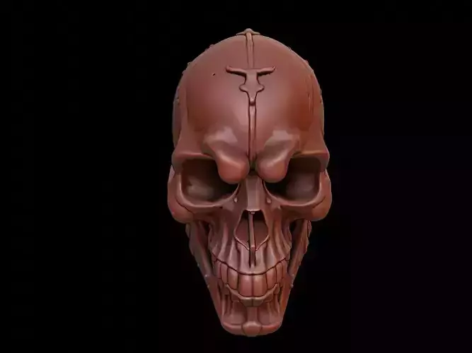 Skull Knight Mask 3d Printing
