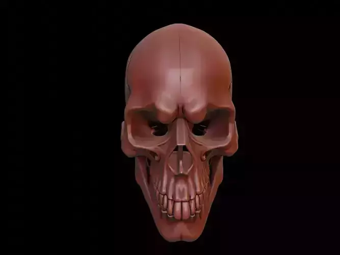 Skull Knight Mask 3d Printing