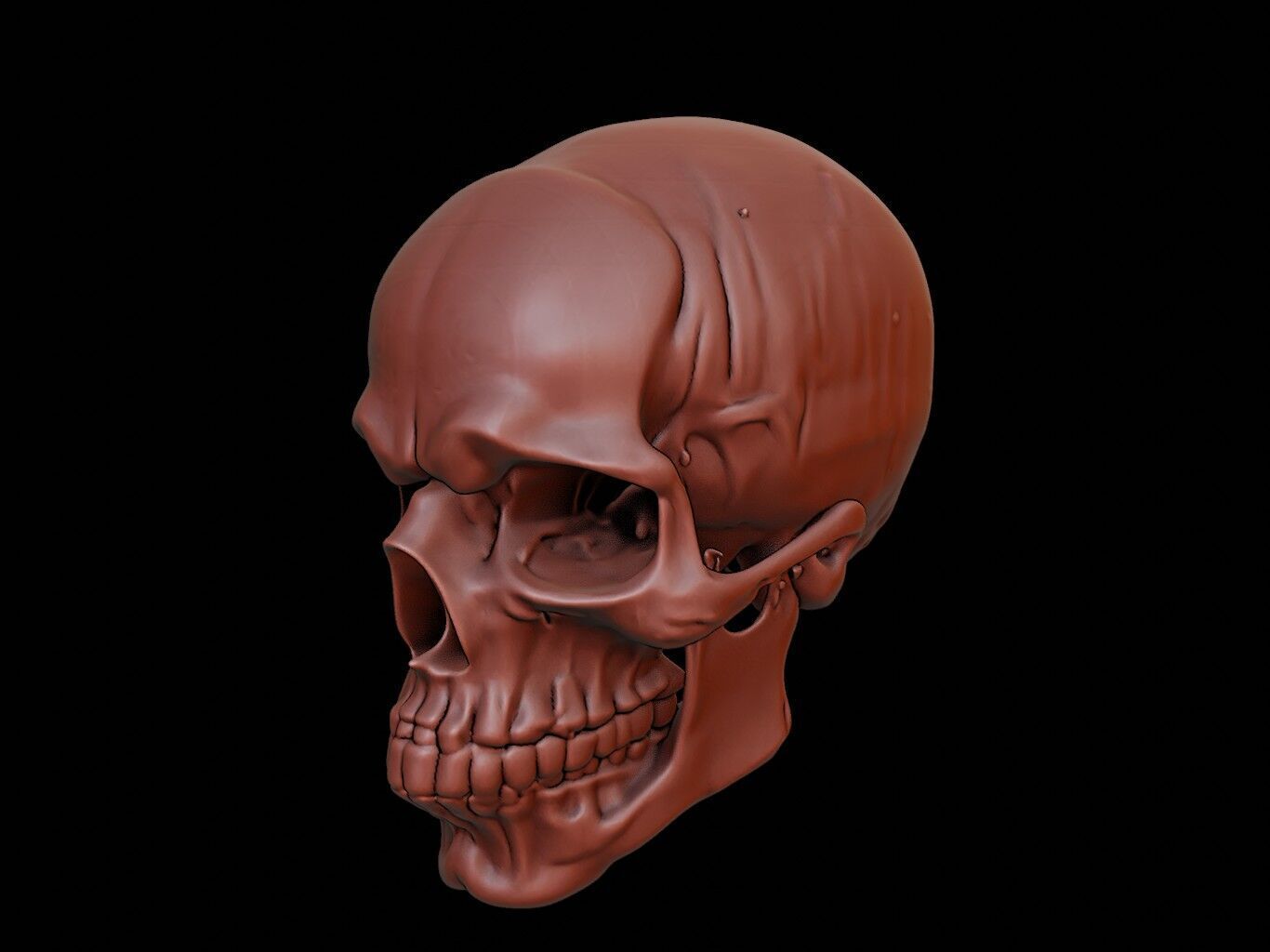 Skull Mask 3d Printing 3D print model_2