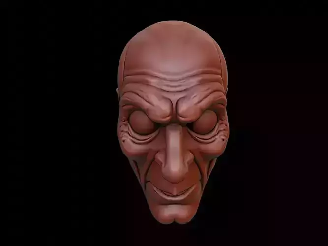 Sorcerer Mask 3d Printing