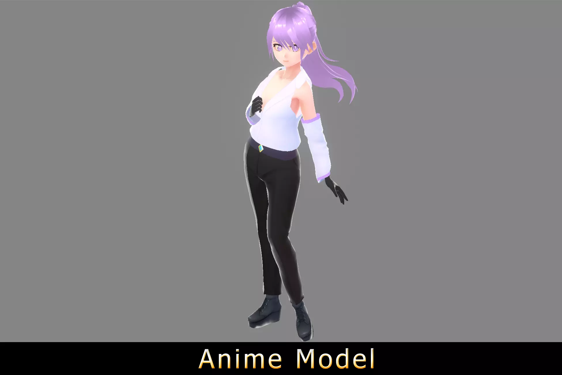Anime Character - Aisha-Sage 3D model_0