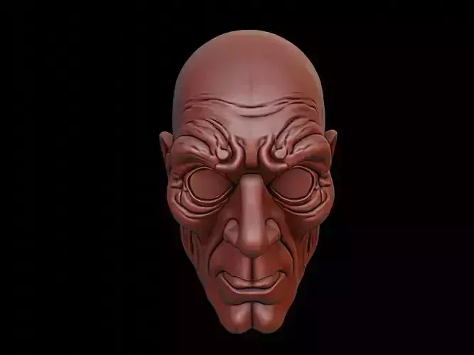 Sorcerer Mask 3d Printing