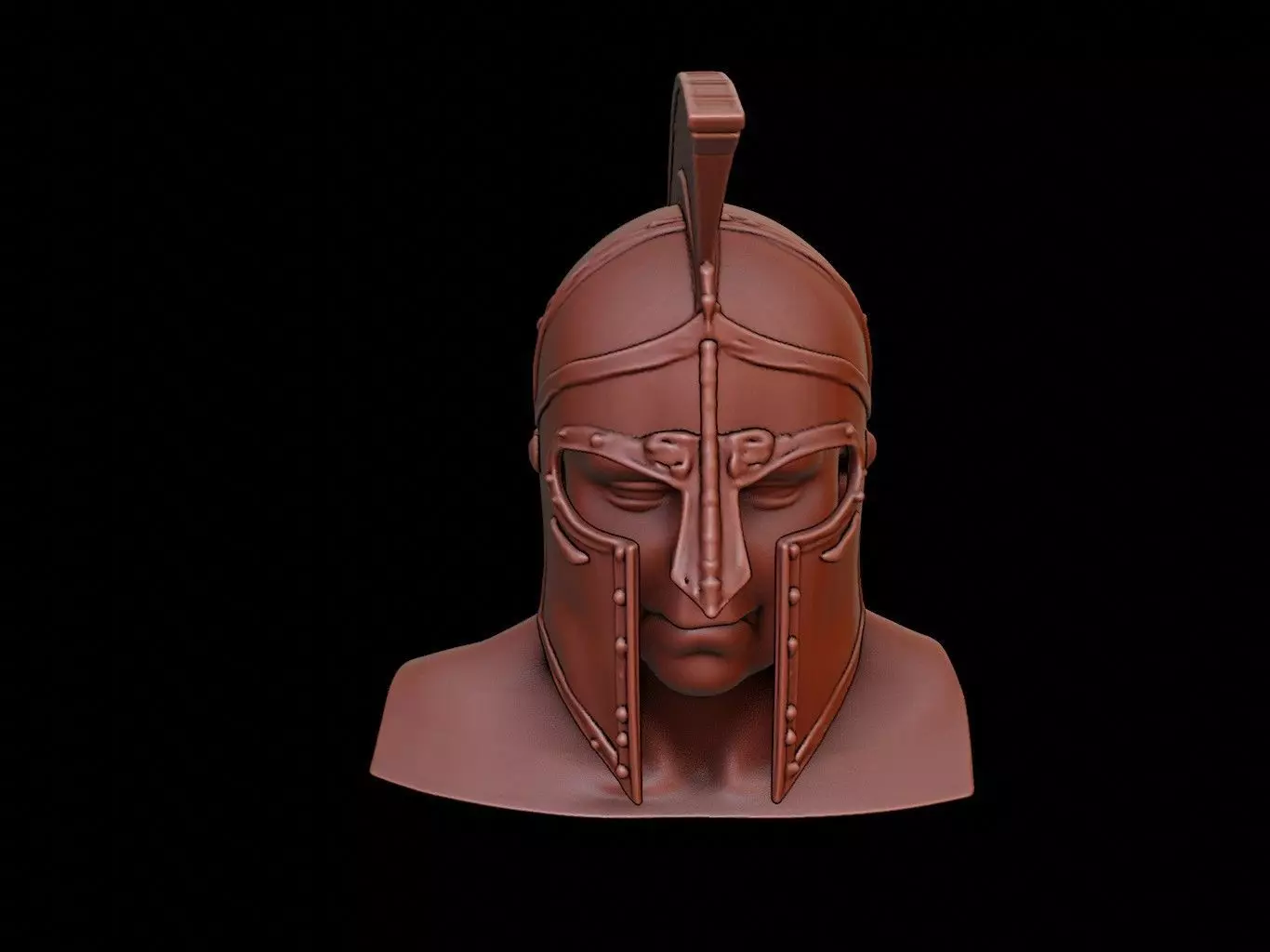 Spartan Mask 3d Printing 3D print model