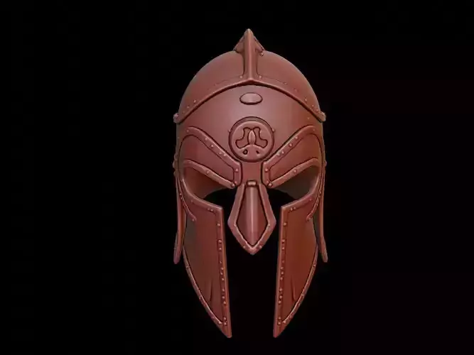 Spartan Warrior Mask 3d Printing