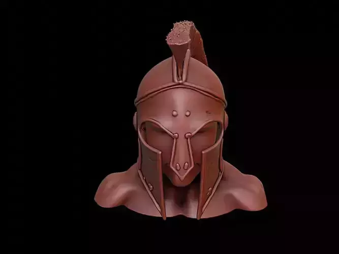 Spartan Warrior Mask 3d Printing