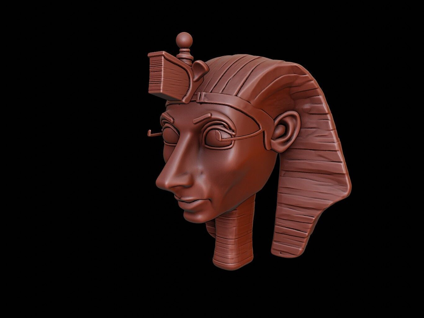Sphinx Mask 3d Printing 3D print model_2