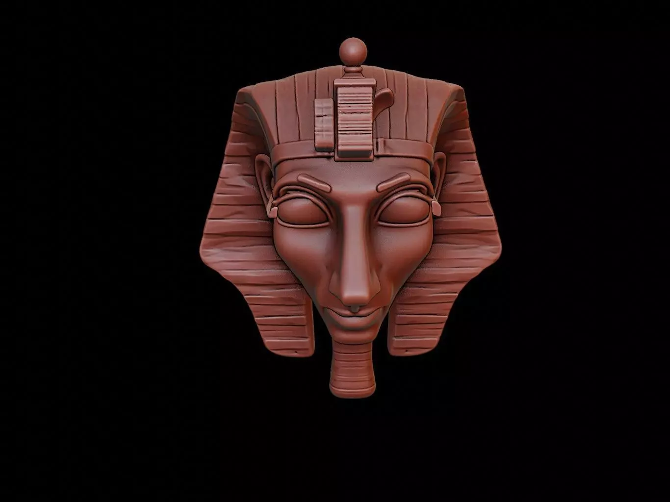 Sphinx Mask 3d Printing 3D print model_0
