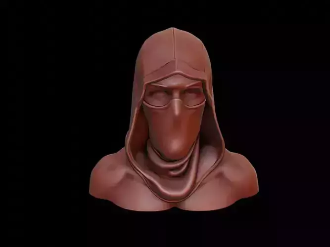 Stealth Assassin Mask 3d Printing