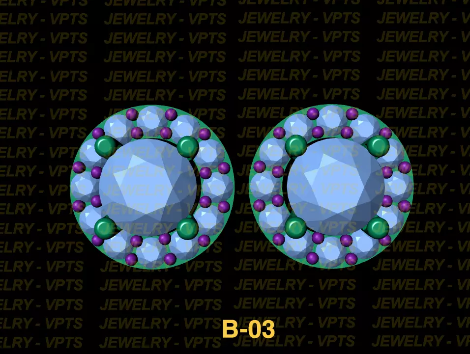bong tai Free 3D model