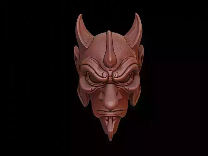 Stone Guardian Mask 3d Printing