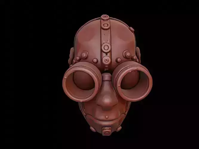 Time Traveler Mask 3d Printing