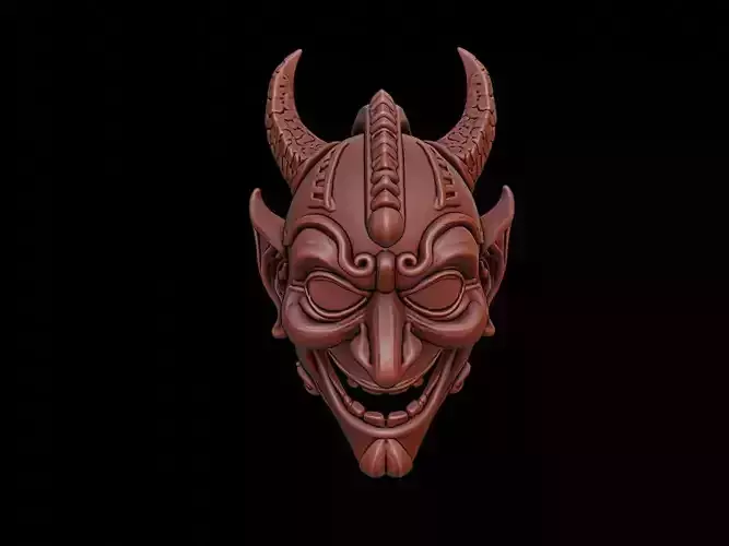 Tribal Mask 3d Printing