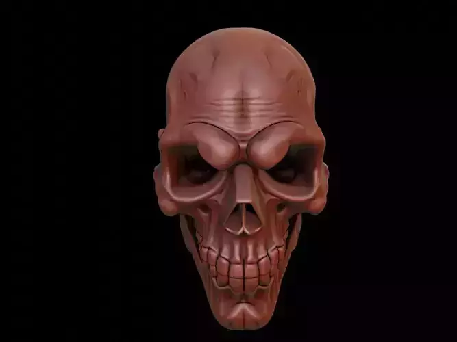 Undead Mask 3d Printing
