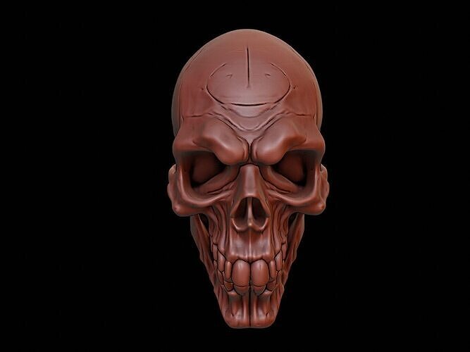 Undead Mask 3d Printing 3D print model