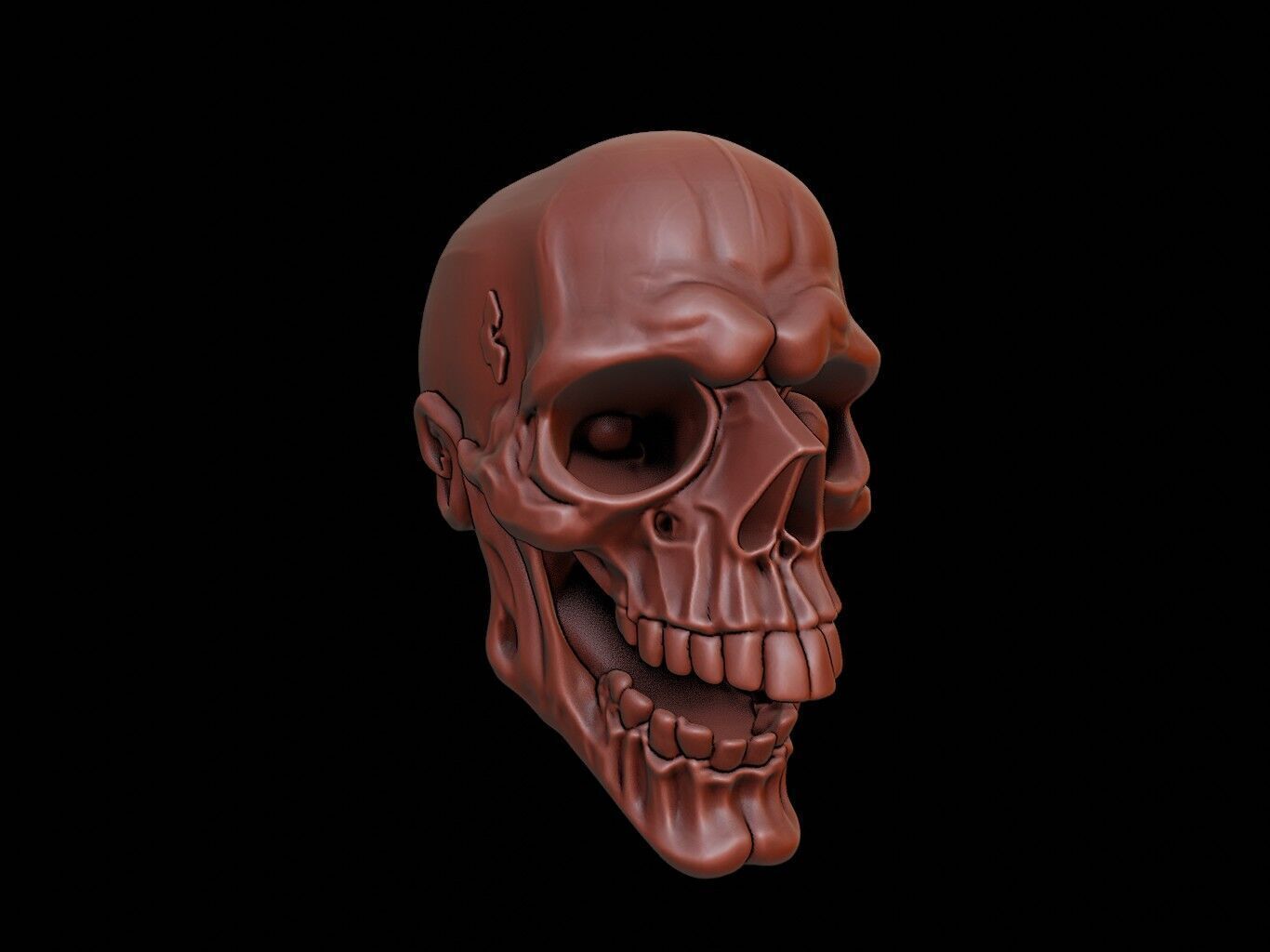 Undead Mask 3d Printing 3D print model_1