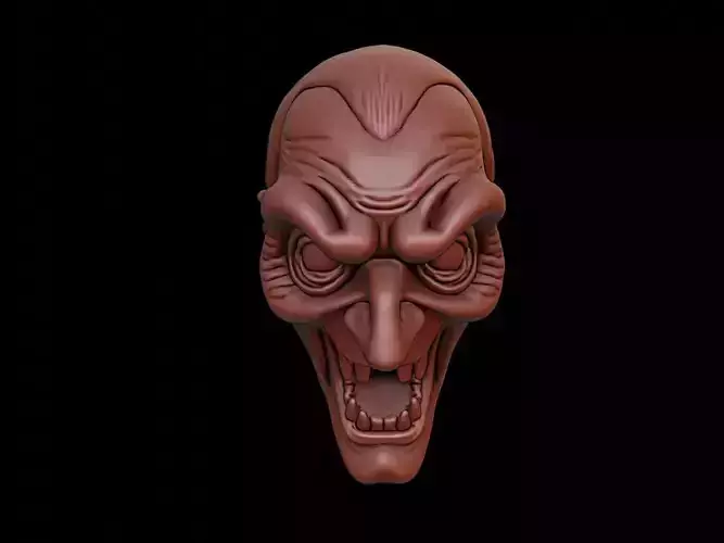 Vampire Mask 3d Printing