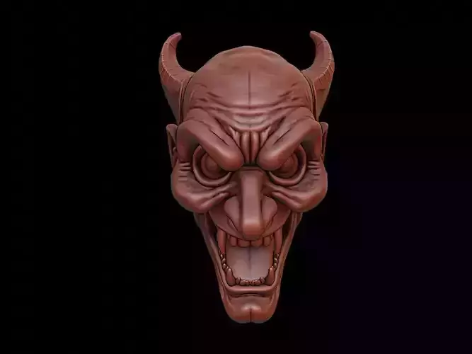 Vampire Mask 3d Printing 3D print model