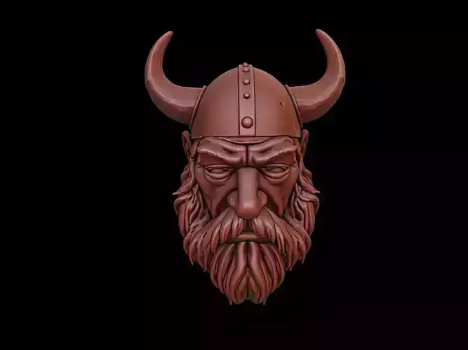 Viking Mask 3d Printing