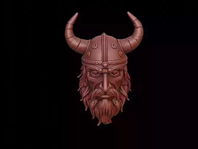 Viking Mask 3d Printing